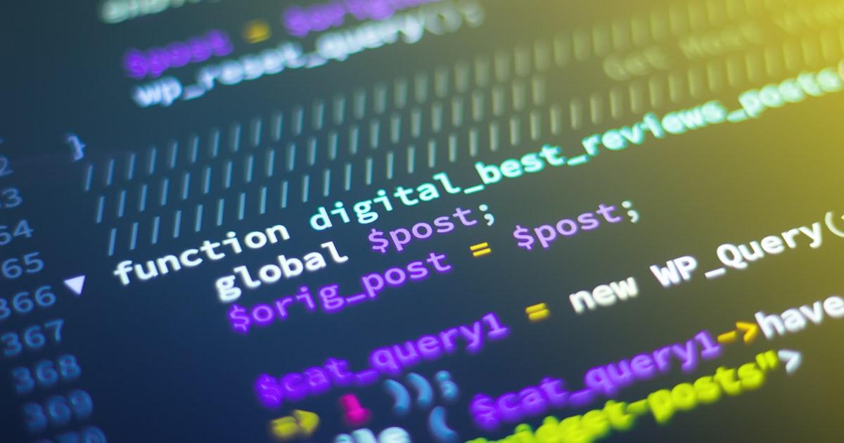 Code on a screen representing API development and software architecture